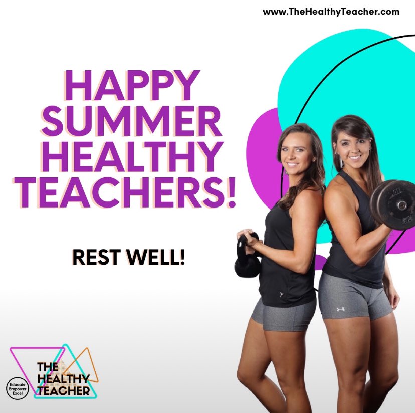 THT2018's tweet photo. Educators, What is one goal you have for this summer?!
.
.
https://t.co/hh73YnLBbx
.
.
#TheHealthyTeacher #teacher #healthy #education #educate #educator #school #schoolleader #principal #superintendent #wellness #wellbeing #mentalhealth #teach #selfcare #summer #YouAreWorthy https://t.co/vnRKF951Fz