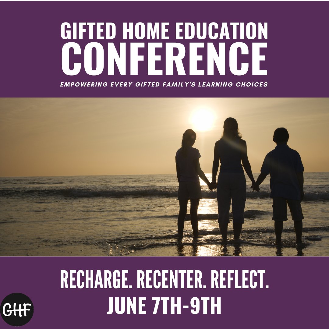 GHF’s 4th annual GIfted Home Education Conference continues! Featuring more interactive live sessions with gifted/2e expert speakers. Register (FREE) as a GHF Forum member: forum.ghflearners.org/events

#giftedhomeschoolers #giftedness #twiceexceptional #neurodivergent #homeschooling