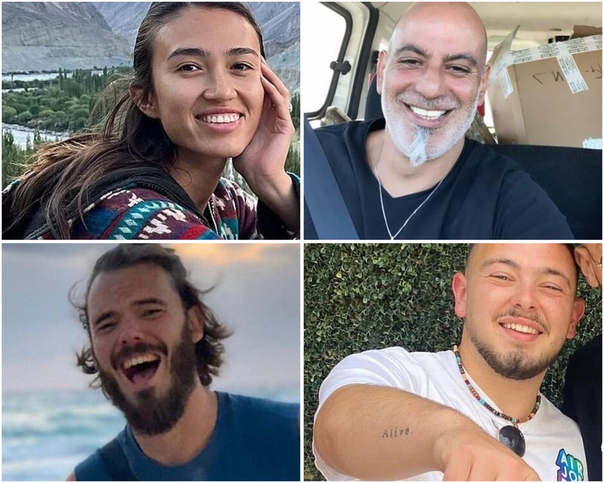 Gemeinsame Erklärung von IDF, ISA und israelischer Polizei:

Heute Morgen (Samstag) wurden bei einer gemeinsamen Sonderoperation der IDF, der ISA und der israelischen Polizei (Yamam) in Nuseirat vier israelische Geiseln befreit. Noa Argamani (25), Almog Meir Jan (21), Andrey