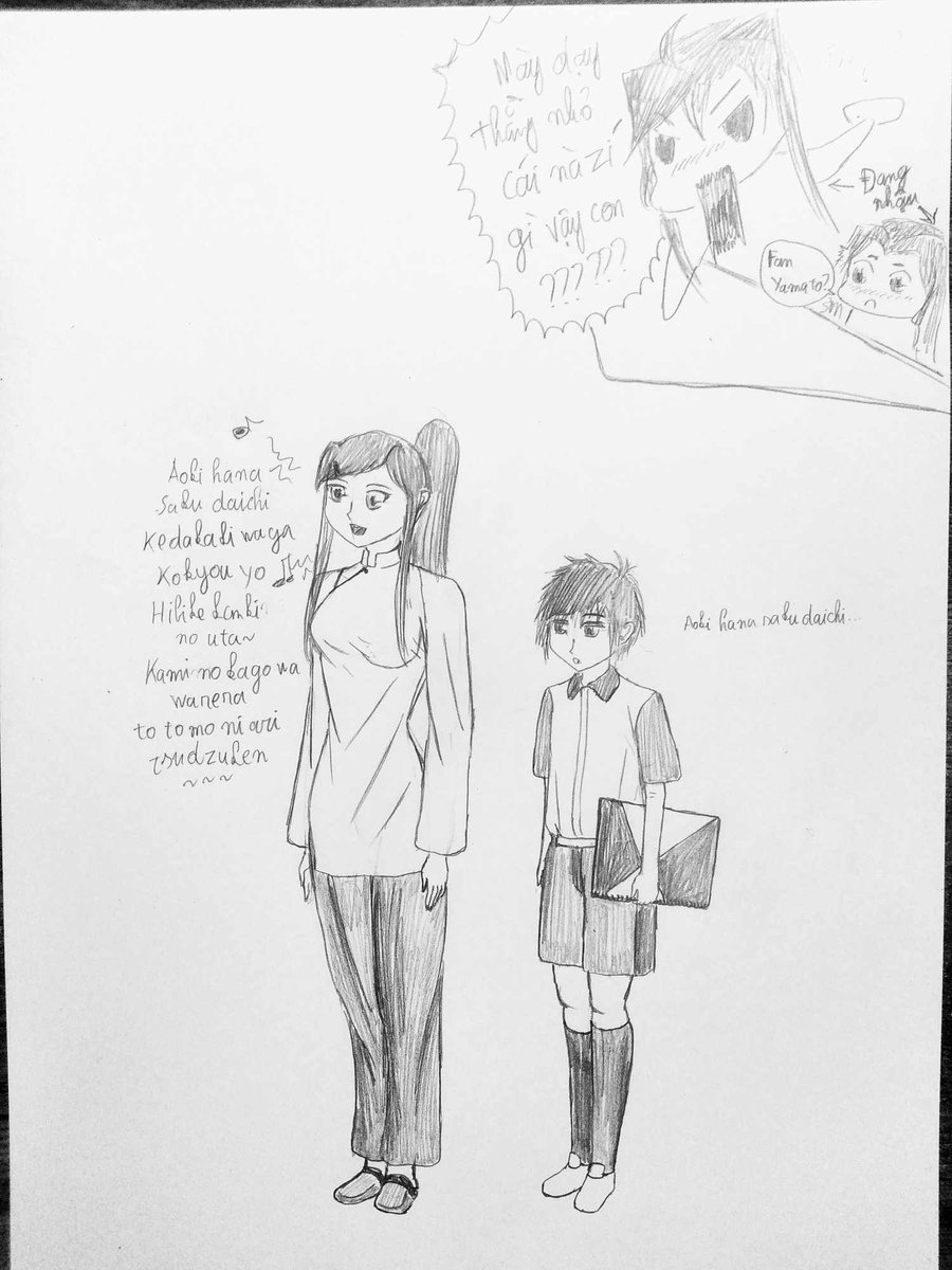 FarEastAlliance's tweet photo. Viêm (Giao Long's adoptive daughter): "Mom isn't home, time to spread Gamilas propaganda!"
Black Asura of the Eclipse: Confused but still singing.
The song: https://t.co/XXv4JXVsjM
#Dark_Gathering #OC #Original_Character #Gamilas #SBY https://t.co/rkw9qfMzYE
