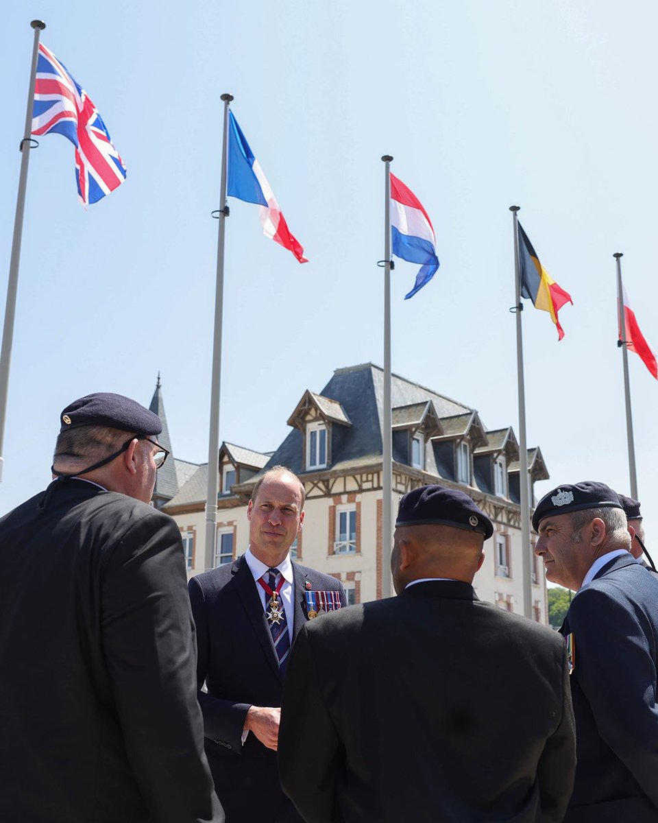 Great to see so many of you at Arromanches yesterday! #DDay80
