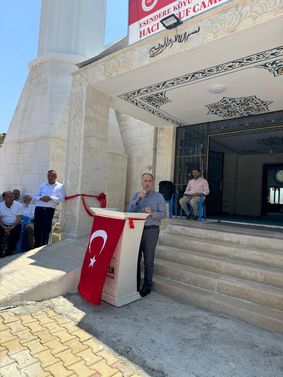 AdiyamanVakfi's tweet photo. Genel başkanımız Sayın Ömer Özkartal, beraberindeki heyet
Vakıf Yönetim Kurulu Üyemiz Sn. Hüseyin Alagöz'ün Esendere köyünde yapmış olduğu Camii hayratının açılışını gerçekleştirdi. https://t.co/O4OUzpIILS