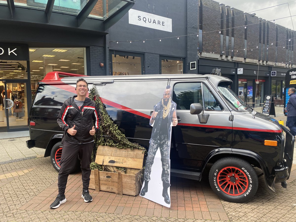 altrinchamhq's tweet image. “i love it when a plan comes together”

Sale Comic Con is on today in @StanleySq_Sale Sale @Emporium_M33 and Sale Library @TraffLibraries 

There’s the A Team Van, Incredible Hulk, Daleks. Star Wars actors, Hacker T Dog … and comics obviously 

#saletown #m33sale