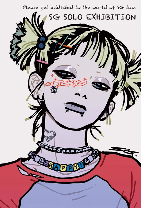 【東京個展のお知らせ】「ADDICTED」【日時】7.10(水)-7.16(火) 9:00-21:00 (最終日16:00)【場所】丸善・丸の内本店 4FギャラリーB【在廊】13日(土)、14日(日)  両日13:00-17:0013日はライブペインティングを行います。 