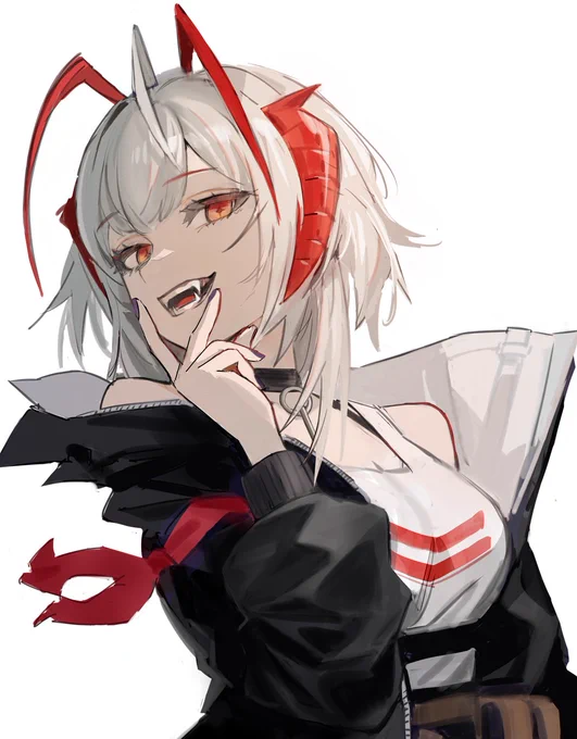 #アークナイツ #Arknights サルカズはもっと牙見せてくれていいのよ? 