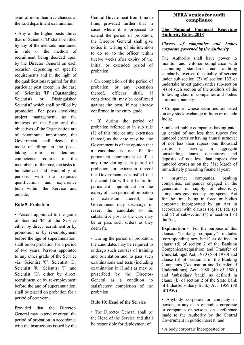 law_murugan's tweet image. THINK LEGAL NEWSLETTER
SERVICE RULES OF DRDO
#developmentresearch | #developmentservice | #drdo | #charmuruganlawassociates |