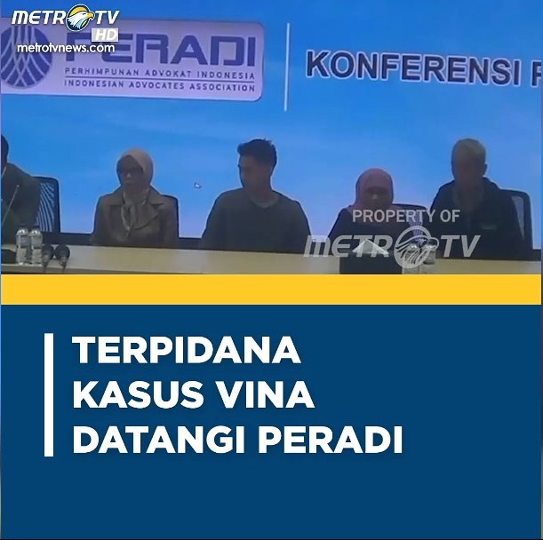 Metro_TV's tweet photo. Ketua Perhimpunan Advokat Indonesia (Peradi), Otto Hasibuan, kedatangan keluarga beserta kuasa hukum Sudirman, salah satu terpidana kasus pembunuhan Vina dan Eki yang terjadi di Cirebon. 

Gimana komentar kalian?

#vinacirebon #kasusvinacirebon #ottohasibuan #peradi #pengacara #kasushukum