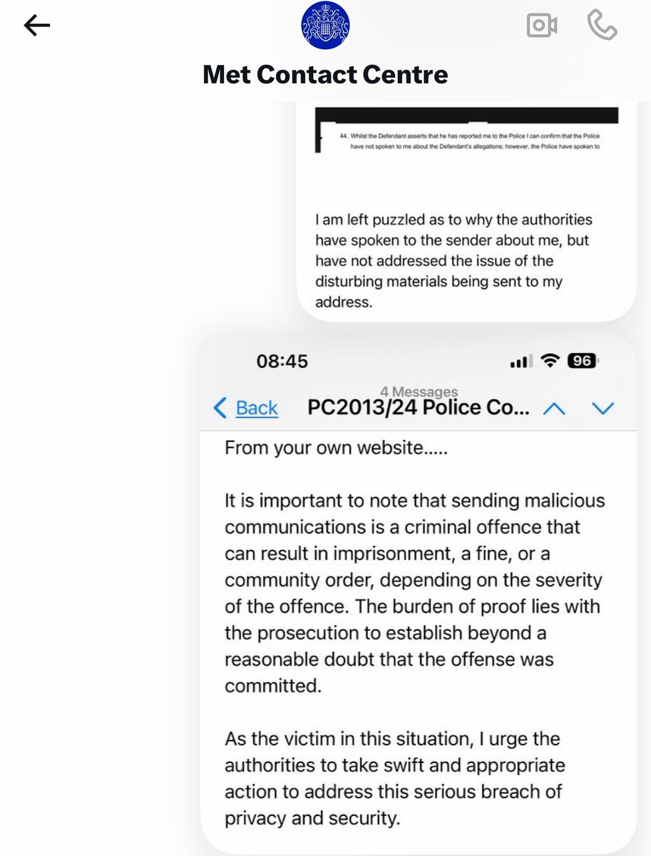 TheHoodedClaw66's tweet photo. Dear @MetCC
In January i reported #StephanieHayden aka #AnthonyHalliday aka blah blah blah
This man sent me pictures of my wife and kids plus a picture of my the 3 year old granddaughter to my home
I reported this is January ( emails and social media responses sent and recorded )
I did a search on the police being sued by Hayden and guess what…after saying you could neither confirm or deny it would appear the information i needed was online all the time.
He did sue you didn’t he. Did he win?
whats the timescale victims being updated on malicious pictures being sent of kids?
I have had no reply since February
is it because you are scared to rock the Trans Boat?
Could you let me know why you haven’t done anything or are you too busy arresting woman who dare to want to protect themselves, and others, from predators
i even had to send the police their own take on malicious communication