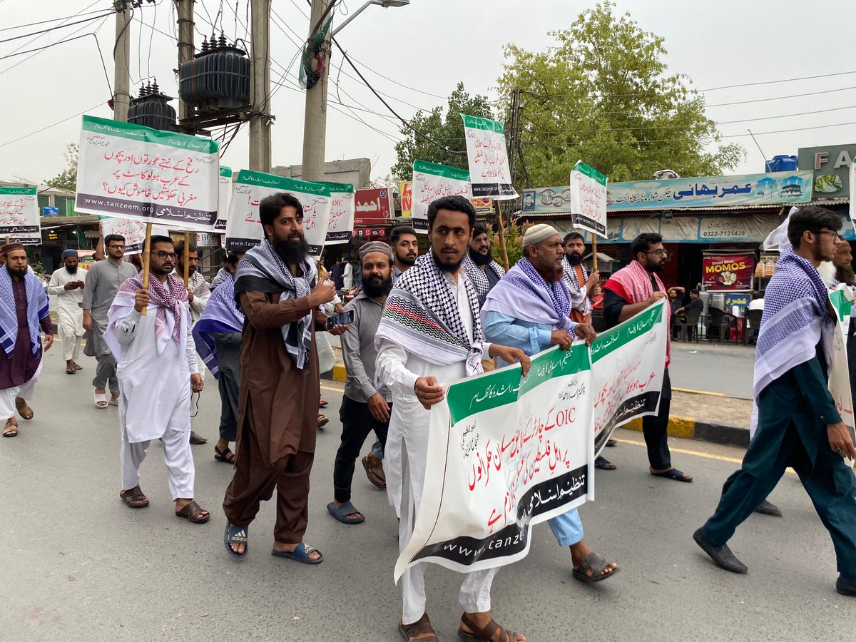 tanzeemorg's tweet photo. السلام علیکم ورحمتہ اللہ وبرکاتہ
تنظیم اسلامی کے زیر اہتمام رفح میں اسرائیلی درندگی کے خلاف ملک بھر میں احتجاجی مظاہرے
والسلام
@CMShehbaz
@OfficialDGISPR @GovtofPakistan @MOIofficialGoP
@SaveGazaPK
#rafahonfre
#GazaGenocide
#IsraelIsATerroristState https://t.co/HF6F1556Dl