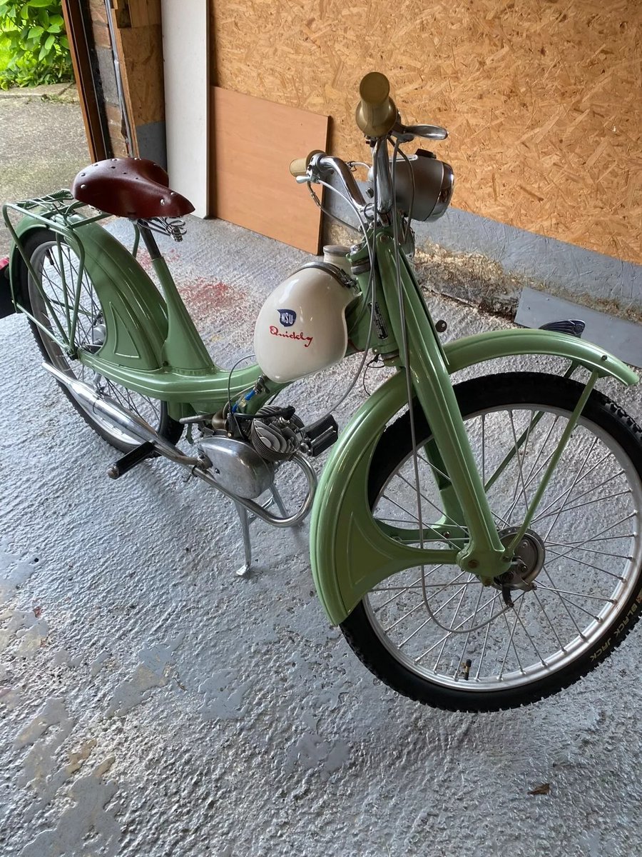 BarnFindsUK's tweet image. Ad:  NSU Quickly - stalled restoration project
On eBay here --&amp;gt;&amp;gt; ow.ly/mFnc50SchWC

 #NSUQuickly #RestorationProject #ClassicBike #MotorcycleRestoration #TwoWheels #GarageProject