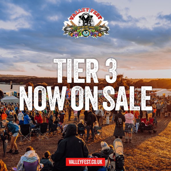 🎉 Attention Festival Goers! 🎉

Valley Fest 2024 is heating up, and we’re thrilled to announce that we’ve moved up to Tier 3! This is your chance to grab tickets before we jump to the final tier.

Tickets: bit.ly/VF24Tier3

#valleyfest2024 #getonmyland #arcadiaspectacular