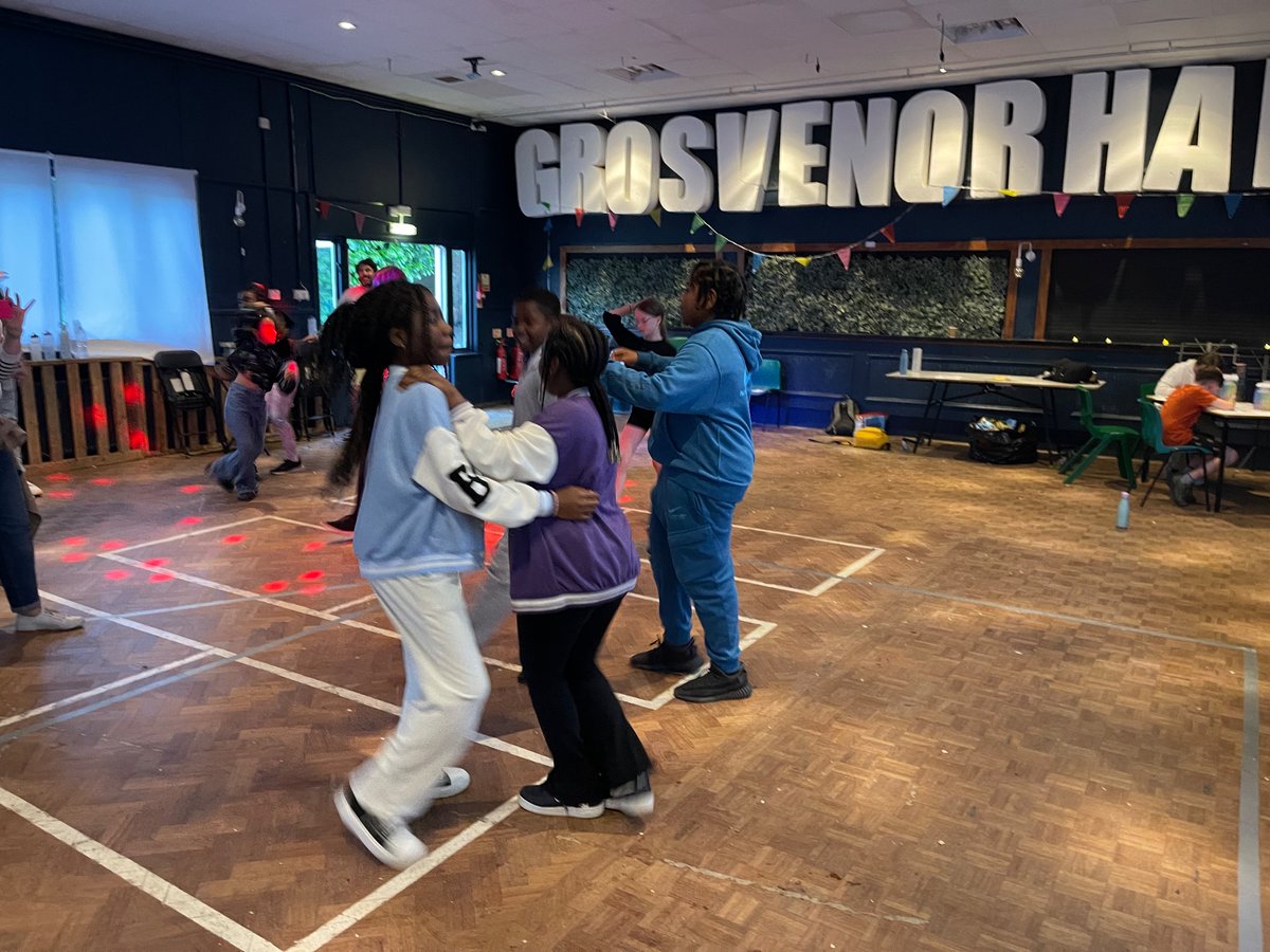ARKSchoolsMusic's tweet photo. Feeling a little sleepy after last night’s celebratory disco, but ready for a full day of rehearsals where the London and Hastings co-created musicals will be polished and refined, ready to perform in central London at the end of this month! #musiced #youthmusic https://t.co/6snW11fLrC