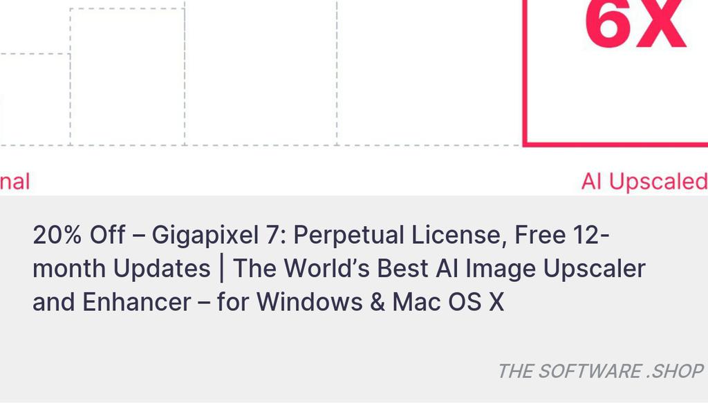 TheGazebook's tweet image. Whether you&apos;re a professional photographer or a graphic designer, Gigapixel AI ensures that your images maintain their original quality, providing impeccable detail and clarity

Read more 👉 lttr.ai/ATfiV

#AiImageUpscaler #AiImageUpscalerMagnific #ImageUpscaled