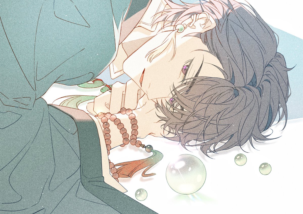 我有明珠一颗，久被尘劳关锁。
而今尘尽光生，照破青山万朵。
#未定事件簿 #TearsOfThemis