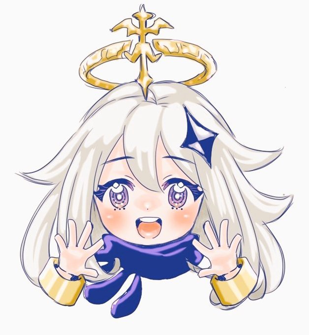 #原神 #パイモンアイビス使いの子に教えてもらってヒイヒイ言いながら描いた疲れたツールバーの違いでこんなに疲れるのは加齢のせい 