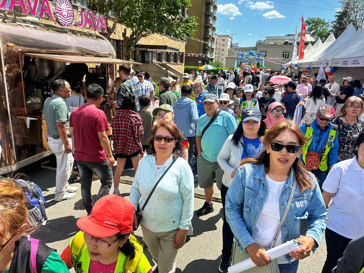 JanVytopil's tweet photo. CZECH STREET PARTY ULAANBAATAR, thank you everyone for being with us! https://t.co/4lFl1Az3BP