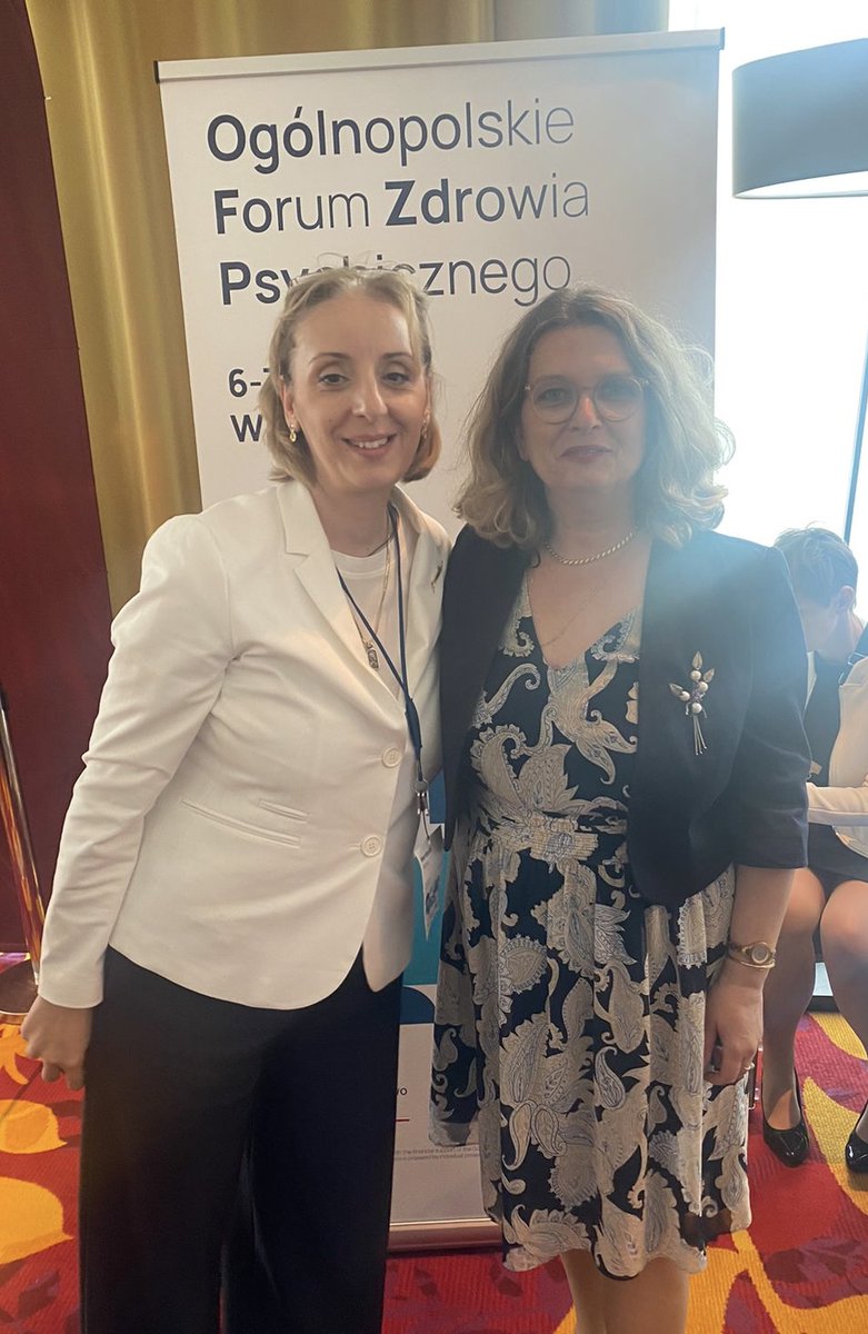 LediaLazri's tweet photo. Amazing energy in #Poland at the #MentalHealthForum calling for #intersectoral action in achieving #mentalhealthforall. @WHO_Europe and @WHOPoland stand by to support @MZ_GOV_PL in #mentalhealthpolicy and #capacitybuilding https://t.co/1Dy6shnI5X