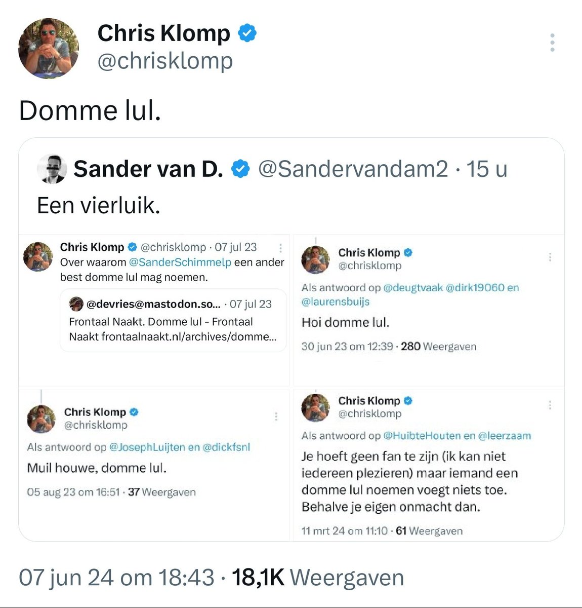 Sandervandam2's tweet photo. Nu is het een vijfluik. https://t.co/1OnbvwWn6u