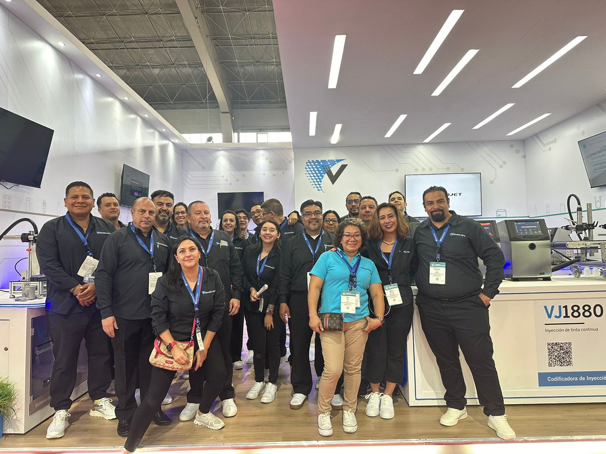El equipo Videojet MX está listo para ayudarle el último día del paquete de exposición. Te estaremos esperando de 12 a 6pm en el stand 3222! 

#ExpoPack #Videojet #VideojetEnMexico #ProcesamientoyEnvasado #Tradeshow #VideojetTechnologies #marcadoycodificación #innovación