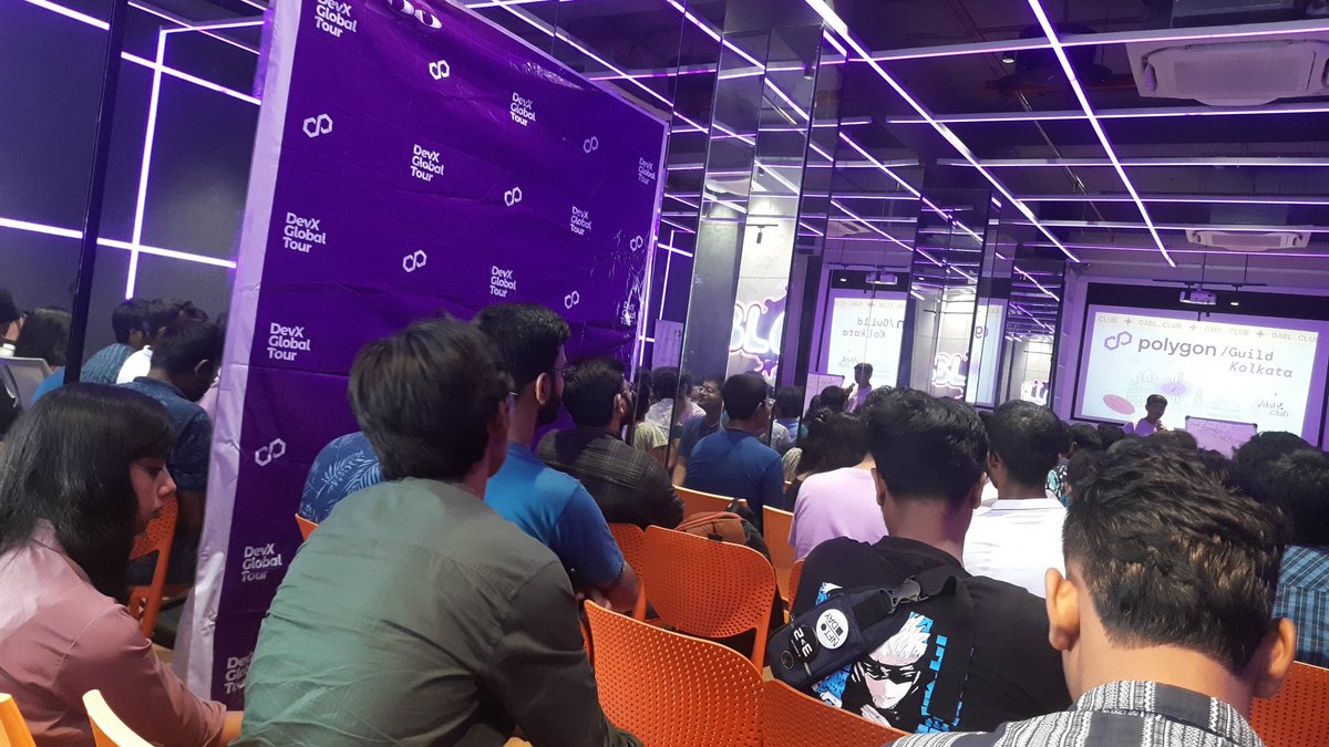 Terbium21's tweet photo. Whiteboard session underway @PolygonKolkata  #polygonGuildKol for #polygonkolkata #DevXGlobalTour
by the OG @raneet_debnath Nb-hard to capture the board from the back :")
Folks in these pics-  @ArghyaChow14 @suparnojit26  @tanmoy_OG @0xagnish @Varunx10 https://t.co/UAMEnVnp9r