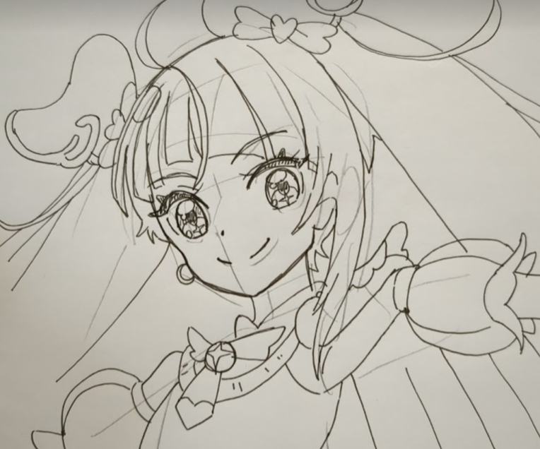 #1日1模写Ⅳ 165/365
キュアスカイ 