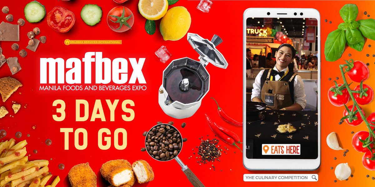 worldbex's tweet photo. Witness the Young Hoteliers’ Exposition at MAFBEX 2024 opening in 3 days! 

Get your tickets now at https://t.co/kPp6qASWD1 

#EATSHERE
#MAFBEX2024 
#ManilaFoodsAndBeveragesExpo https://t.co/oA1F4yoXJ8
