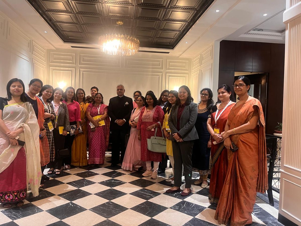 NEEPCOLtd's tweet image. D(P) delivered a talk on "Leading Through Change &amp;amp; Creating Opportunities" during a programme organised by Jaipuria Institute of Management at Shillong.
 #womenleadership #CreatingOpportunities #developmentprogram #leadingthroughchange @Jaipuria_Inst @ntpclimited