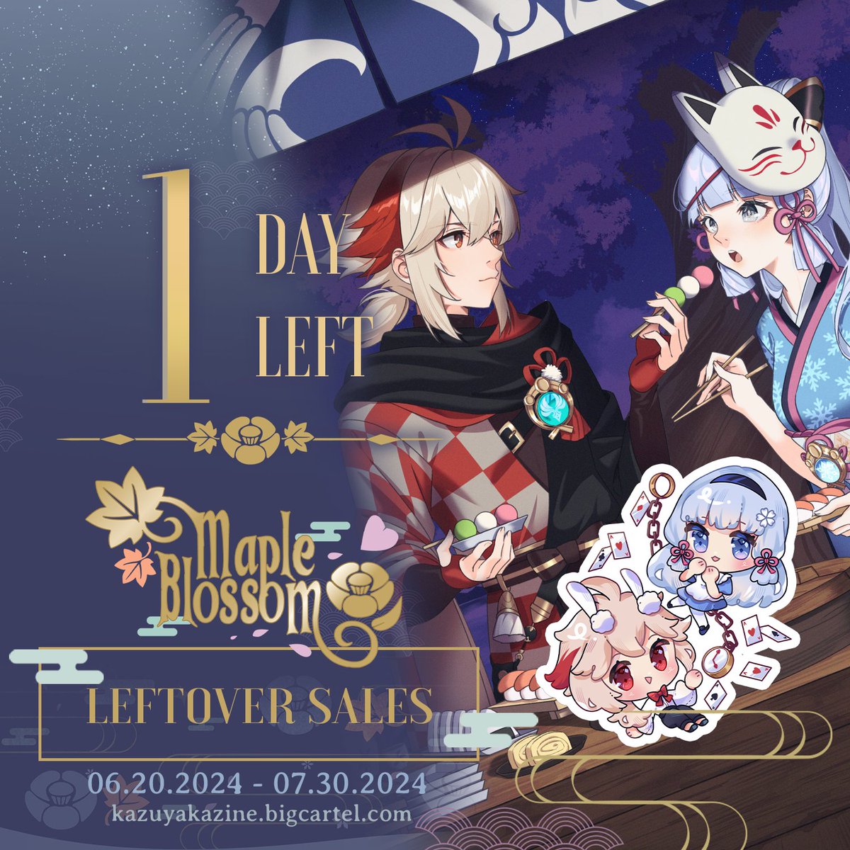 Kazuha x Ayaka AU zine | Closed (@kazuyakazine) / Posts / X