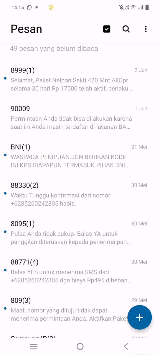 yogie_basri's tweet photo. @Telkomsel Telkomsel gmn nih keamanan kartu Telkomsel saya, kok banyak pesan registrasi yg masuk seperti ini.. Bisa gak kerja.. ? https://t.co/9X4UAAqXRp