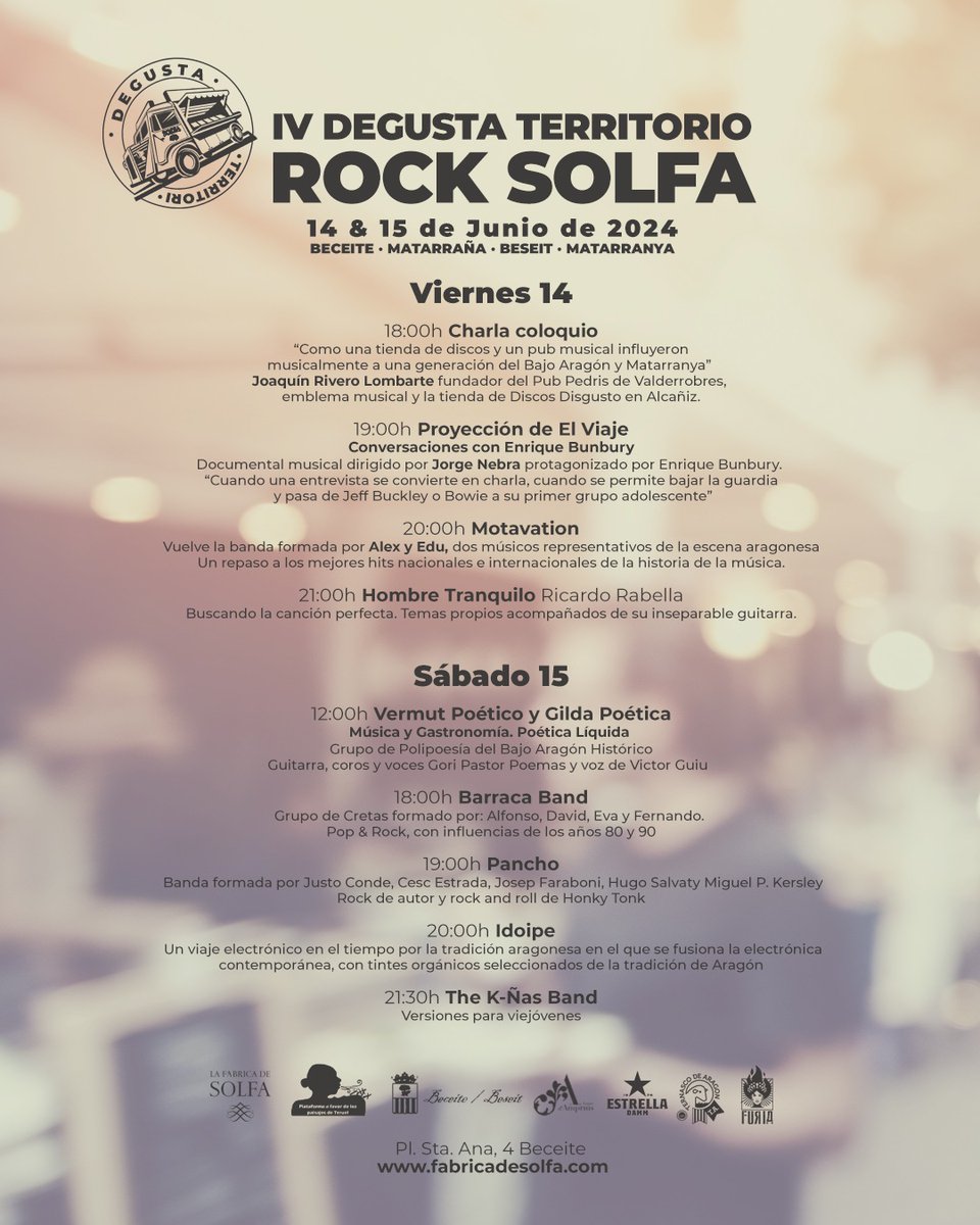 victorguiu's tweet photo. La próxima semana tenemos doblete.
El jueves 13 en #alcorisa presentaremos "Restar llevando"
#restarllevando
El sábado 15, en el Degusta Territorio Rock Solfa @JaviSolfa , en #beceite junto a Gori Pastor y "Poética Líquida", disfrutando del rock y de la poesía. https://t.co/E2QFxsSsIy