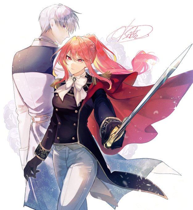 「cape holding sword」 illustration images(Latest)