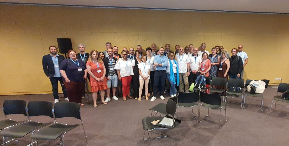 FedUNSATer's tweet photo. Résultats des votes lors du Congrès @FedUNSATer : la liste menée par @CharlesCosse est élue avec 64% des suffrages. La nouvelle équipe a ensuite été adopté par un vote unanime du bureau fédéral. Nous connaissons aussi les membres des commissions pour ce nouveau mandat. #UNSA https://t.co/ESMzOHoH1z