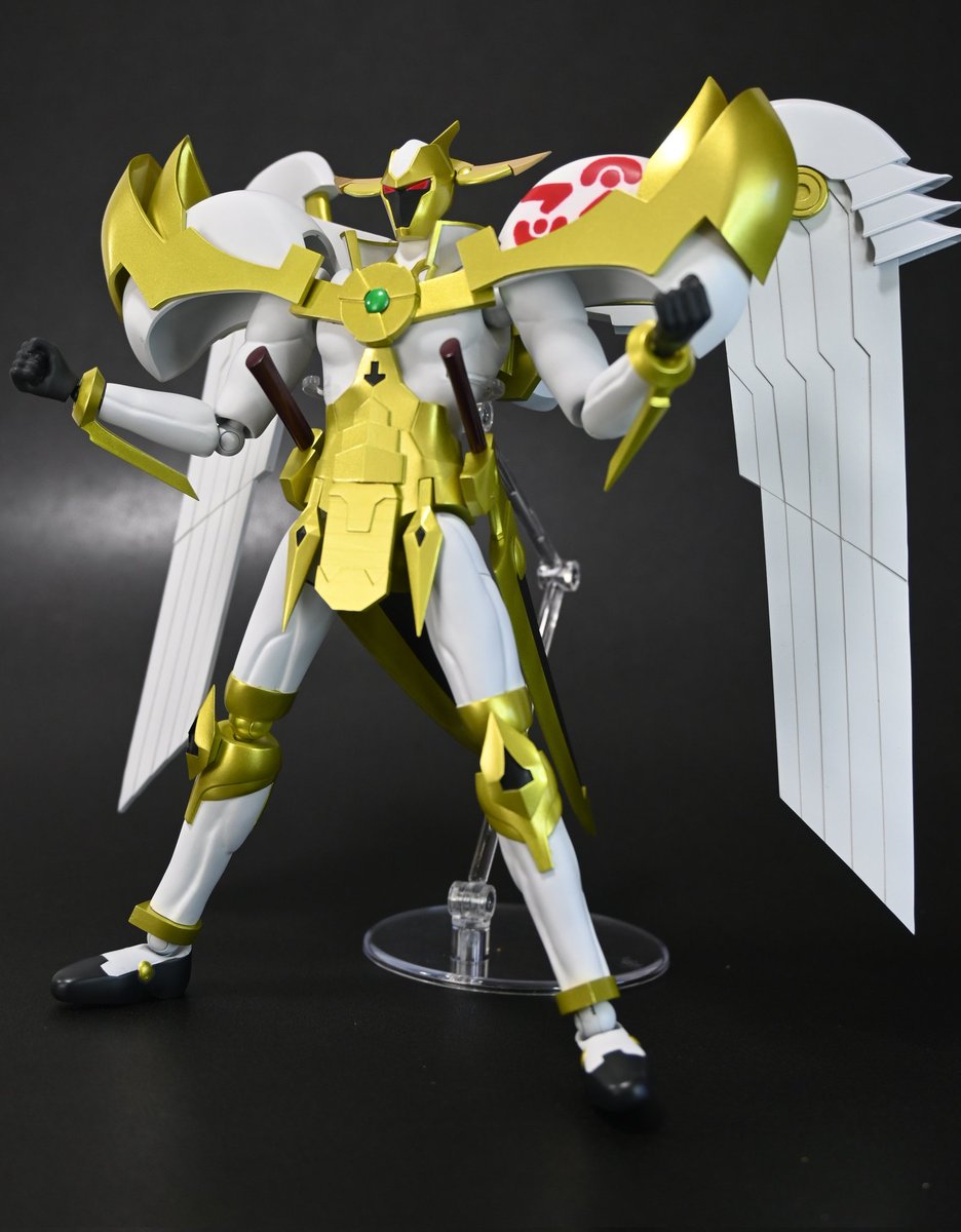 rohimotomo's tweet photo. #ZBrush と #3Dプリンター でオーバーレイネットワークを構築！エクシーズ召喚！
現れろNo.39！希望皇ホープ！！

遊戯王ZEXALより、希望皇ホープを可動フィギュアでフルスクラッチしました
#遊戯王 https://t.co/z0KA5PvVEk