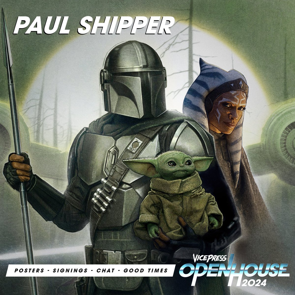 PaulShipper's tweet photo. Today is the day! @VicePressNews #OpenHouse2 looking forward to meeting lots of like-minded fans of the illustrated poster! Stop by and say hi if you are there! https://t.co/C4pCF3wAIT