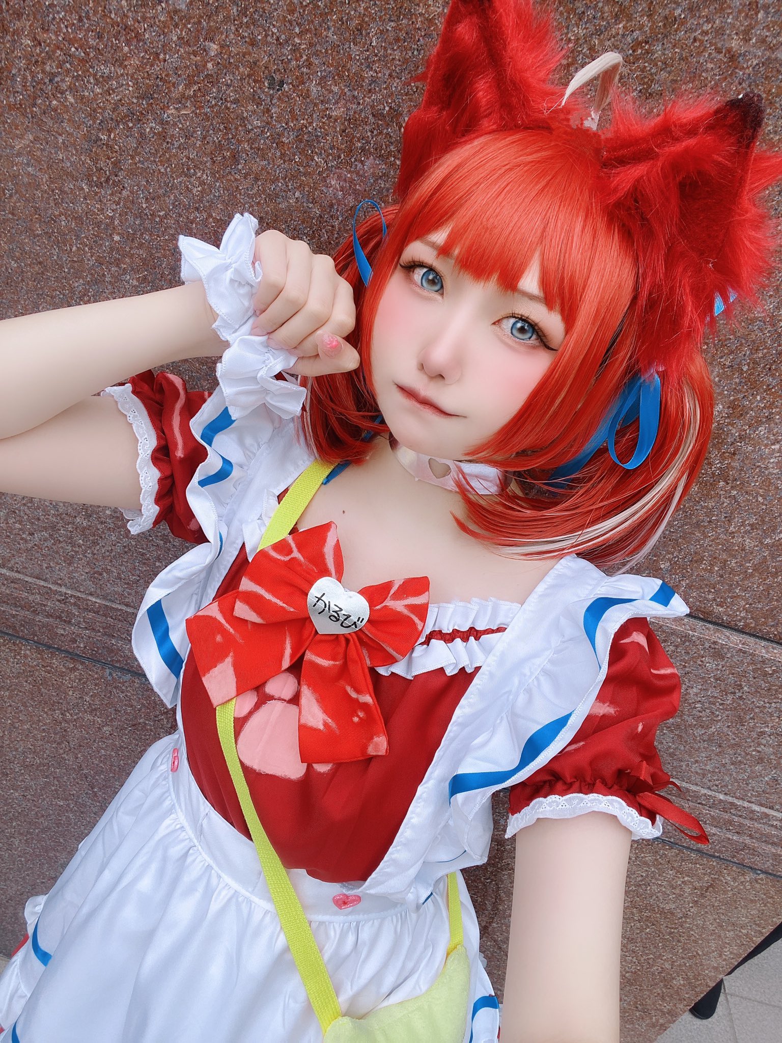 赤見 ホビー・楽器・アート 赤見かるび コスプレ 衣装 ウィッグ付き