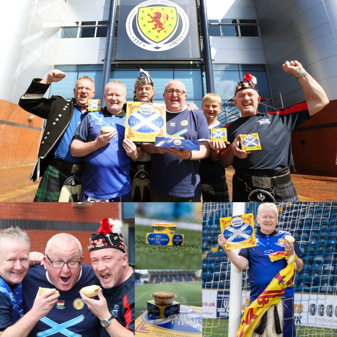 🏴󠁧󠁢󠁳󠁣󠁴󠁿The Tartan Army Pie🏴󠁧󠁢󠁳󠁣󠁴󠁿

We had a dream
If dreams come true
Tartan Army Pie
We made for you
We hope and pray 
When you eat, have two
For Bonnie Scotland
We’ve made a winning Pie for you