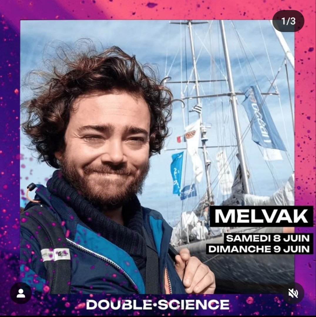 🐬 Melvak 🐬 (@melvak_) on Twitter photo Pour les parisien.nes je serais tous le weekend au <a href="/double_science_/">Festival Double•Science (fermé)</a> ❤️🥳
AU PROGRAMME
🔸Samedi : 15h quizz, 16h30-19h30 escape game
🔸Dimanche : atelier Acidification des océans durant la journée
VIENDEZ Pour les parisien.nes je serais tous le weekend au <a href="/double_science_/">Festival Double•Science (fermé)</a> ❤️🥳
AU PROGRAMME
🔸Samedi : 15h quizz, 16h30-19h30 escape game
🔸Dimanche : atelier Acidification des océans durant la journée
VIENDEZ