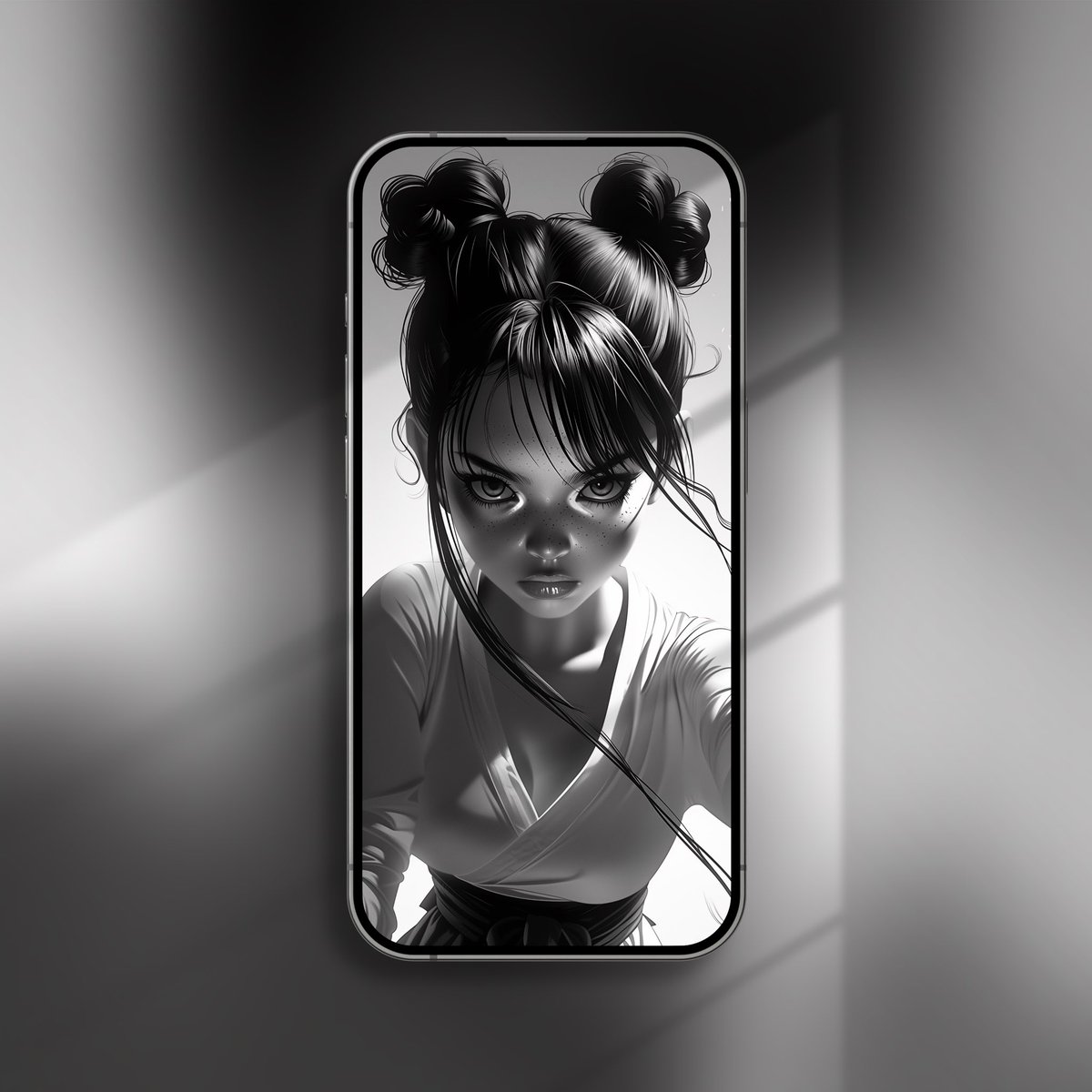 SeanKly's tweet image. I’ve been working with a few black and white wallpapers. This one turned out quite quite cool.
Prompt in the alt 👍🏻
#AppleDeveloper #AIArt #DigitalArt #MidJourneyArt #PhotoshopArt #WallpaperDesign #InstaArt #TechCommunity #CreativeTech #WallpaperOfTheDay