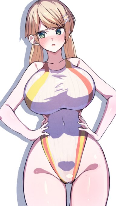 「も、もう…そんなに言われたらこの水着着てオーナーとスるしかないじゃない…!」エイミーの競泳水着良いよね…なDOAXVV,エロバレーのエイミーですお納めください 