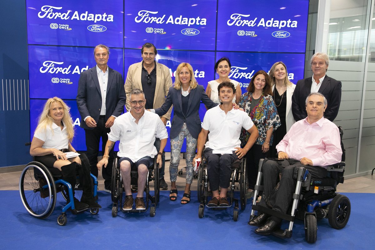 Fundación ONCE (@fundacion_once) on Twitter photo Arranca el tour #FordAdapta 2024 con la presentación de la primera E-Transit 100% eléctrica adaptada de #España.
Una iniciativa de <a href="/FordSpain/">Ford España</a> y Fundación ONCE para promover la movilidad inclusiva.
bit.ly/3XiaSxt #AccesibilidadFONCE Arranca el tour #FordAdapta 2024 con la presentación de la primera E-Transit 100% eléctrica adaptada de #España.
Una iniciativa de <a href="/FordSpain/">Ford España</a> y Fundación ONCE para promover la movilidad inclusiva.
bit.ly/3XiaSxt #AccesibilidadFONCE