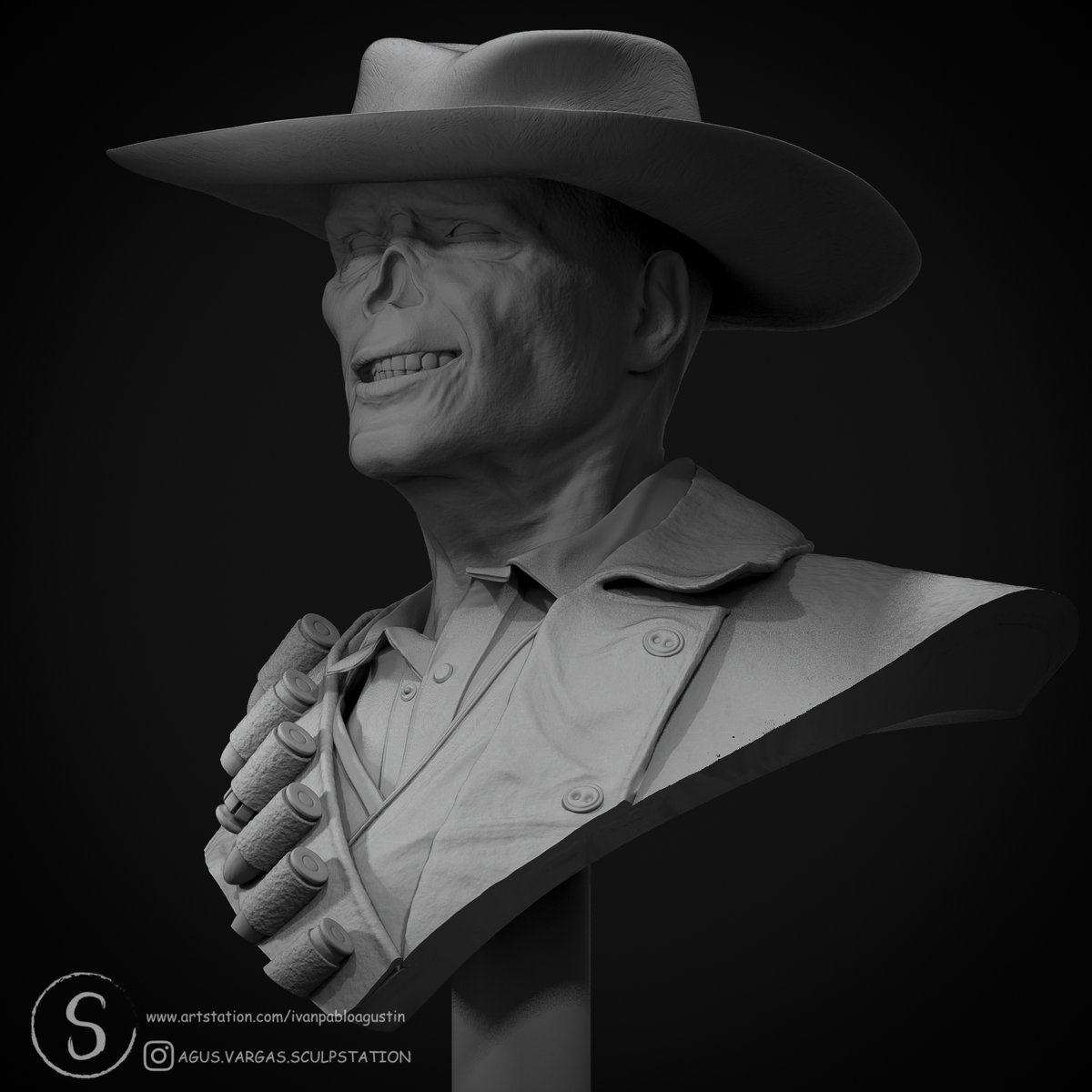 sculpstation's tweet photo. The Ghoul looks better adding these lights i guess..
#fanart3d #digitalfigure #render #keyshot #digitalart #3dprintingcommisssion #3dprinting #zbrush3dprint #fallout #fallout2024 #falloutstatue #falloutamazonprime #theghoulfallout #sculpstation #falloutvideogame #opencommisons https://t.co/MOT878YgMn