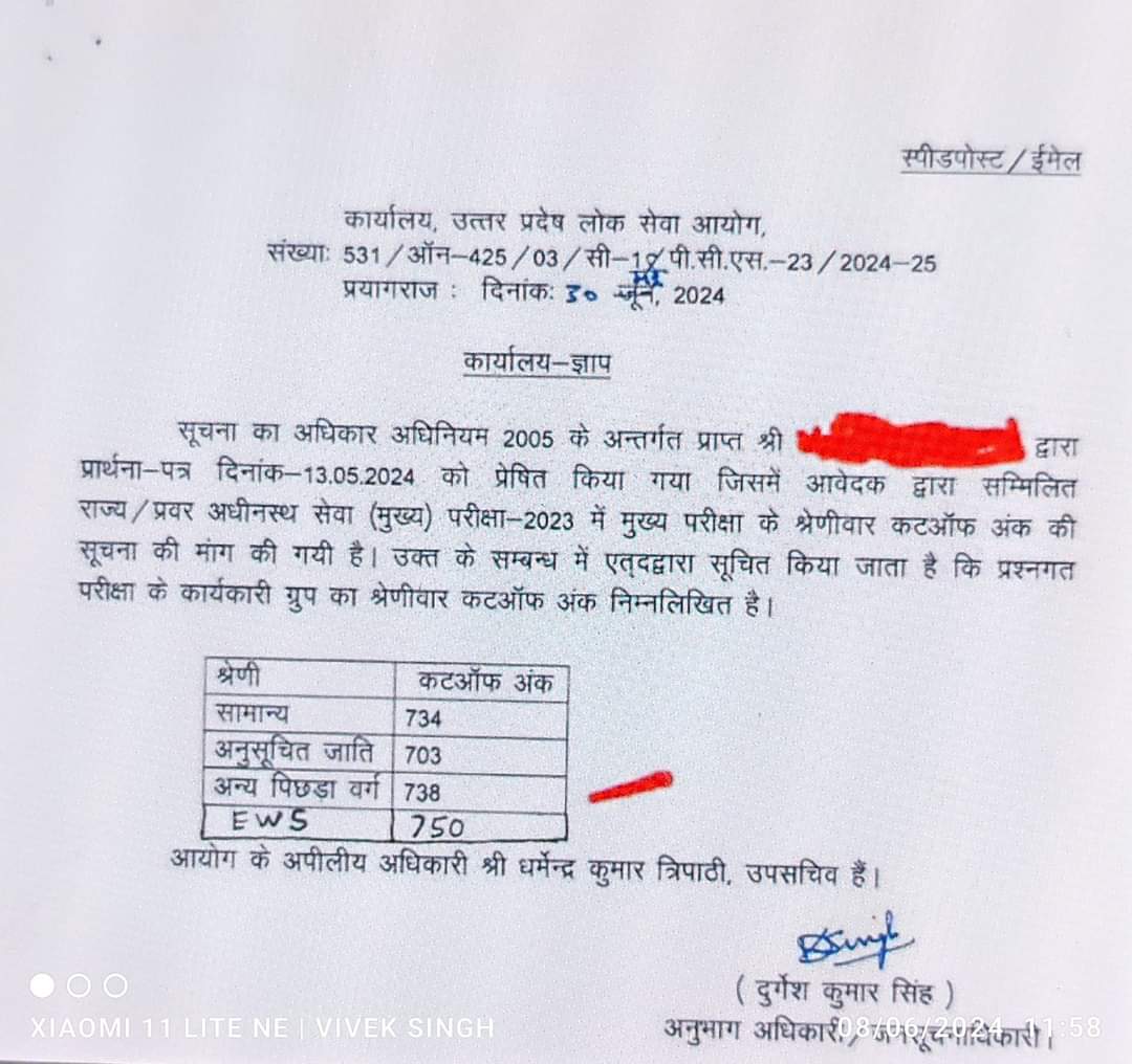 up में भाजपा के हारने का सबसे बड़ा कारण अन्य पिछड़ा वर्ग..
जातिगत जनगणना जरूरी और उसी हिसाब से पदो का बंटवारा अन्यथा योगी जी दोबारा  नहीं आयेंगे..!!
<a href="/BJP4UP/">BJP Uttar Pradesh</a> <a href="/myogiadityanath/">Yogi Adityanath</a> <a href="/yadavakhilesh/">Akhilesh Yadav</a> <a href="/RahulGandhi/">Rahul Gandhi</a> <a href="/narendramodi/">Narendra Modi</a> <a href="/PrashantKishor/">Prashant Kishor</a>