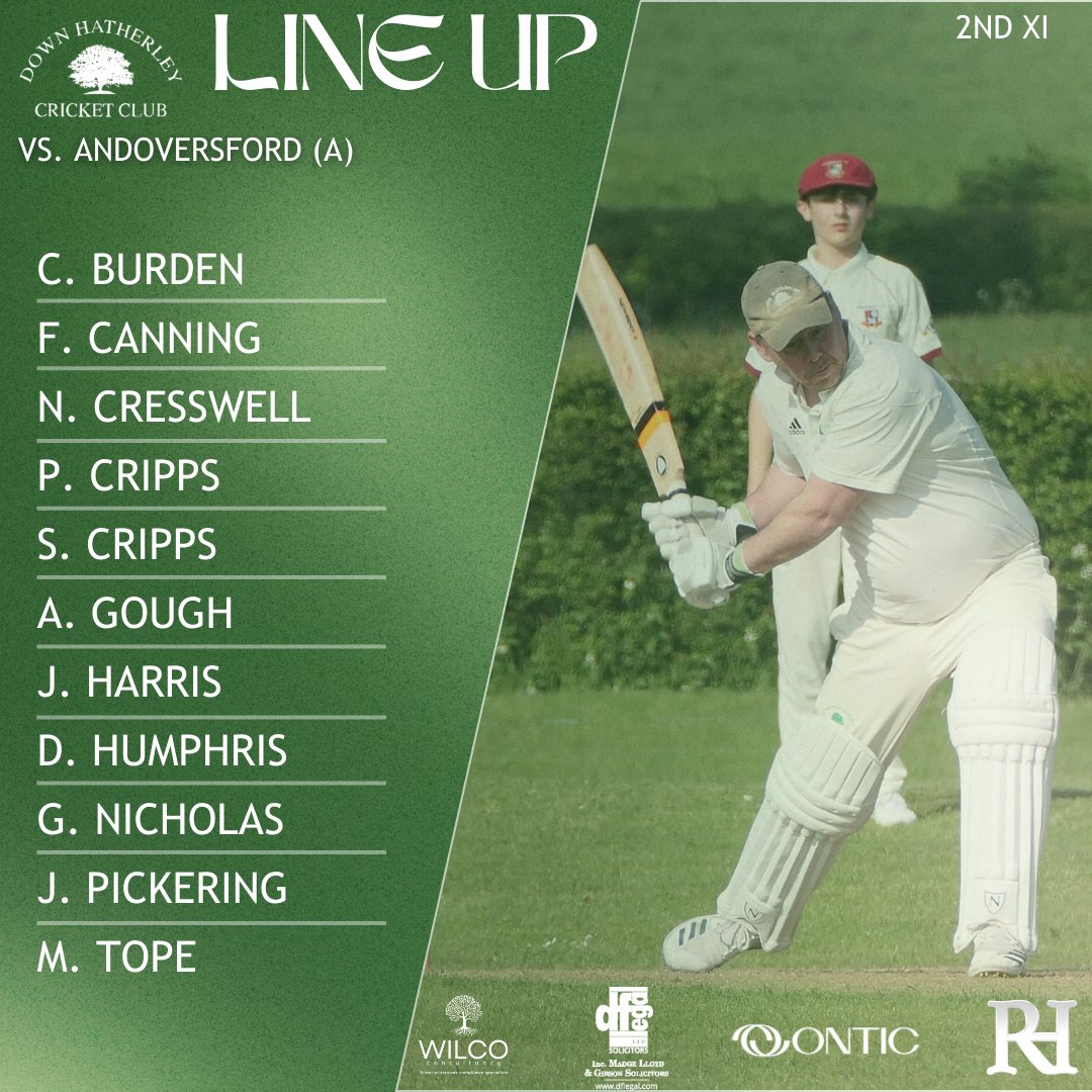 Down Hatherley CC (@downhatherleycc) on Twitter photo MATCHDAY π The first XI host <a href="/ParkendCC/">Parkend Cricket Club</a> and look to make it 3 wins in a row. Meanwhile, the 2nd XI travel to <a href="/AndoversfordCC/">Andoversford CC</a> hoping to get their first win on the board!
#DHCC π’ MATCHDAY π The first XI host <a href="/ParkendCC/">Parkend Cricket Club</a> and look to make it 3 wins in a row. Meanwhile, the 2nd XI travel to <a href="/AndoversfordCC/">Andoversford CC</a> hoping to get their first win on the board!
#DHCC π’