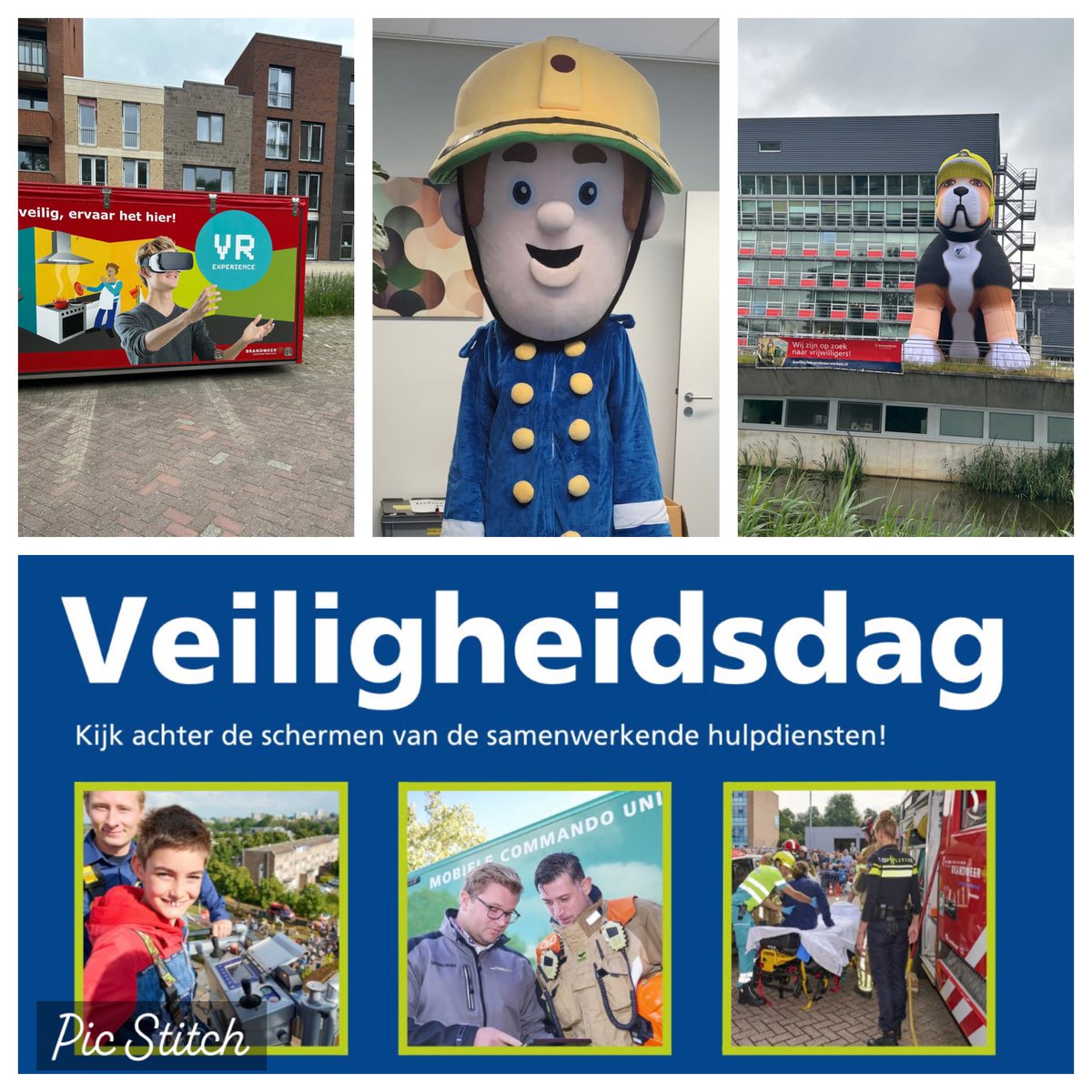 De voorbereidingen zijn in volle gang. Om 10:00 uur gaat de Veiligheidsdag beginnen. Vandaag is de mogelijkheid om een kijkje te komen nemen achter de schermen bij de Veiligheidsregio Zaanstreek-Waterland. Div hulpdiensten zijn vandaag aanwezig om meer van zichzelf te laten zien.