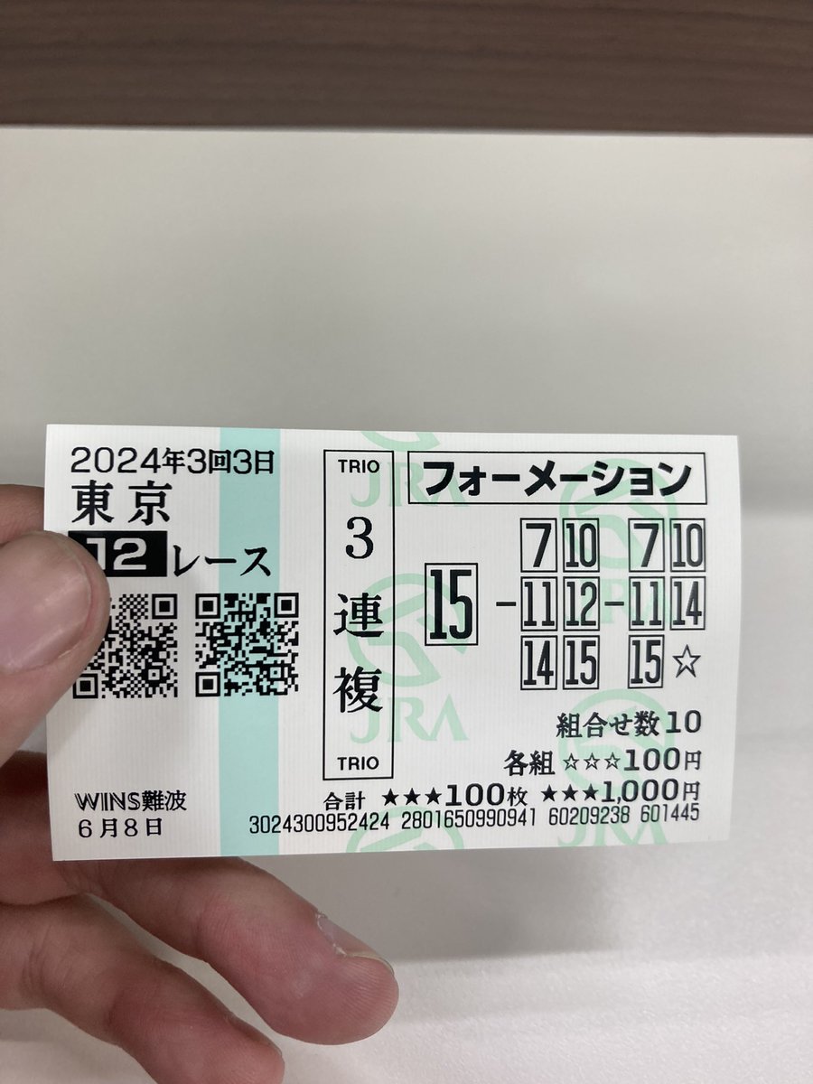 YURIDOUAIKOUKAI's tweet photo. ��転の男
先週の負けを取り戻す https://t.co/mVDc3pGCE9