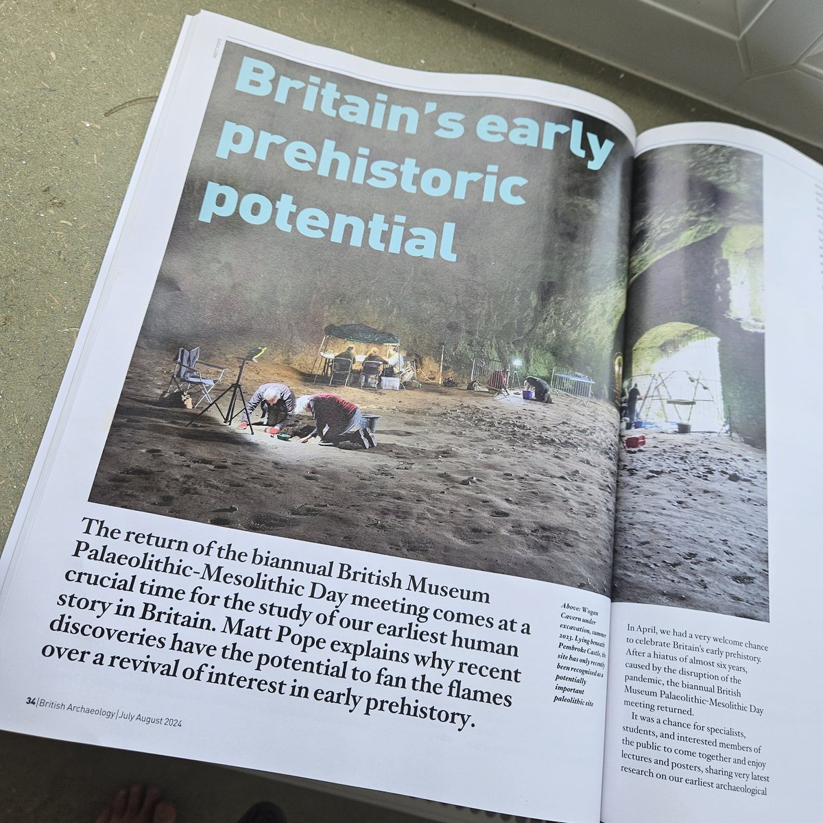 Dr Matt Pope (@matthewpope) on Twitter photo In this month's issue of <a href="/archaeologyuk/">ArchaeologyUK</a>'s British Archaeology I set out some of the big challenges our early prehistory faces. The record is at risk and there are still big inequalities in the discipline. Thanks to <a href="/CatJarman/">Prof Cat Jarman FSA💀</a> for the opportunity and for another great issue of BA. In this month's issue of <a href="/archaeologyuk/">ArchaeologyUK</a>'s British Archaeology I set out some of the big challenges our early prehistory faces. The record is at risk and there are still big inequalities in the discipline. Thanks to <a href="/CatJarman/">Prof Cat Jarman FSA💀</a> for the opportunity and for another great issue of BA.