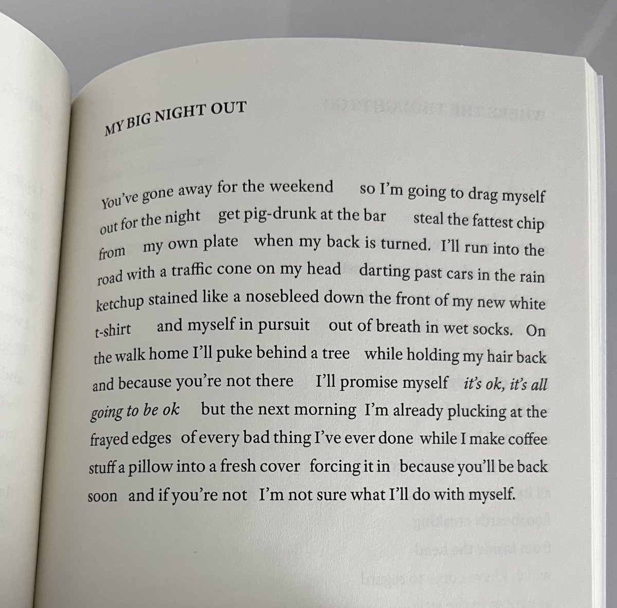 Morning Saturday a poetry update for you to enjoy 
Loving this pamphlet from Katy Mack ⁦<a href="/MackKatymack123/">Katy Mack</a>⁩ published ⁦<a href="/brokensleep/">Broken Sleep Books</a>⁩ …get yourself and a poetry friend a copy 👏👏👏👏👏