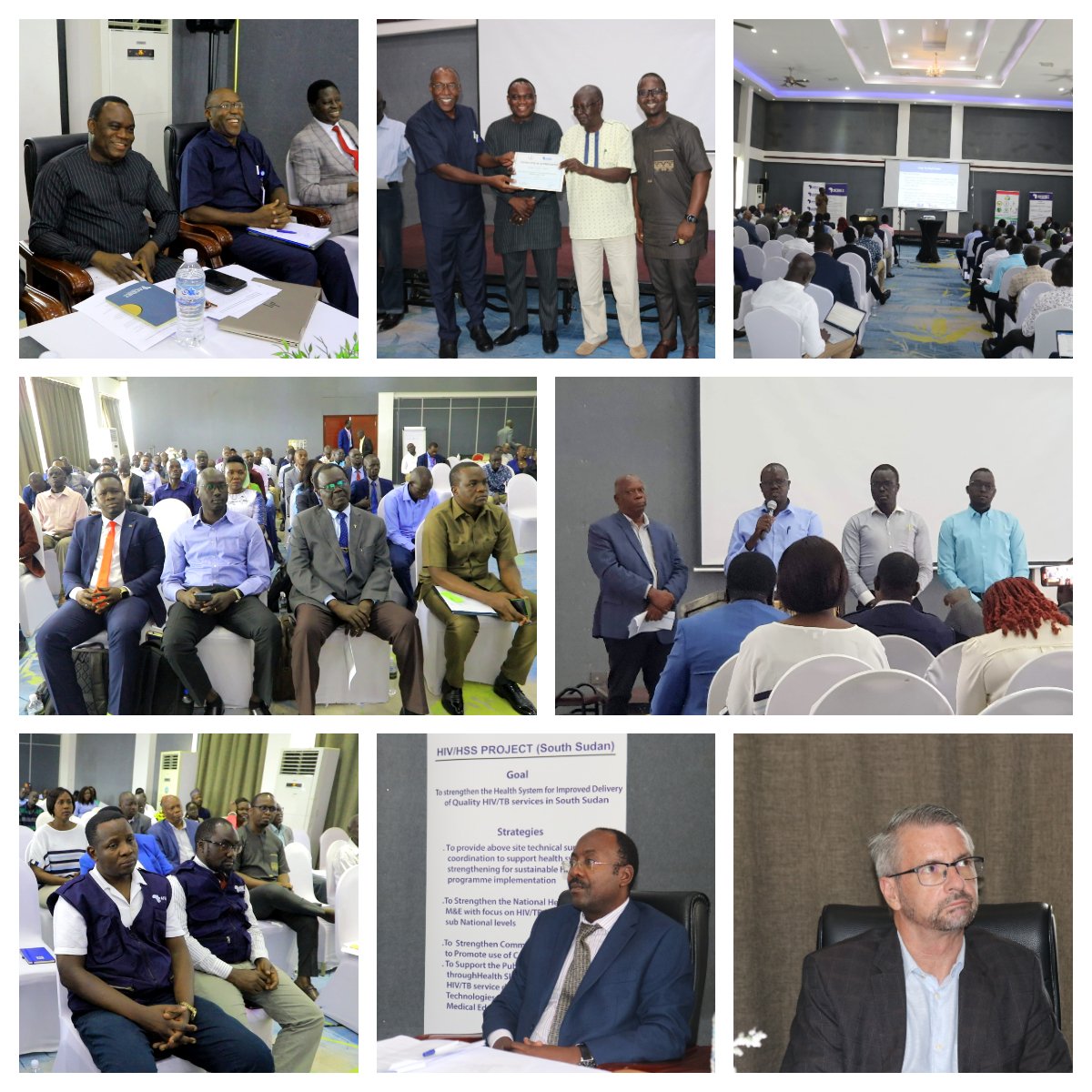 AFENETAfrica's tweet photo. Twenty-two (22) residents of South Sudan’s inaugural One Health Frontline-Field Epidemiology Training Program (FETP) and 12 of the Cohort 6 counterparts graduated on 6 June 2024. The joint ceremony also saw 46 TB/HIV field officers awarded certificates following a five-week training under the #HIVHealth Systems Strengthening project.

Speaking at the ceremony, the Director AFENET, Dr Simon Antara espoused partnerships, describing these as the bedrock for human progress throughout human history. “In health the eradication of smallpox, the progress the world has made with polio and the guinea worm eradication, the tremendous effect that PEPFAR has made, all these interventions have leveraged the power and the synergy of partnership. Partnership is so powerful, and that is why we at the AFENET, the largest network of FETPs in the world, are very excited about the impactful partnership here in South Sudan. This is a partnership that has done a lot, a partnership that has impacted lives, a partnership that has impacted the social economic activities of the country. I am very grateful to the government and people of South Sudan for the opportunity for us at AFENET to be part of this transformative partnership.”

The outgoing @CDCCountry Director for South Sudan, Dr Sudhir Bunga, pledged his agency’s continued technical assistance and mobilization of partners to support the FETP. This was re-echoed by Dr William Mbabazi, who represented the @WHOSouthSudan Country Representative to South Sudan, equally pledging cooperation from the UN’s top health agency towards building the country’s public health capacity.

Representing @MoHsouthsudan, Dr Samson Paul Baba, special advisor to the health minister urged the newly trained frontline #fieldepidemiologiststo repay the investment by putting to practice the knowledge and skills gained during their respective training. The Coordination Advisor for the @undpsouthsudan Global Fund Program Mr. Russell Armstrong pledged additional financial support to the pioneer intermediate #FETP in the country.