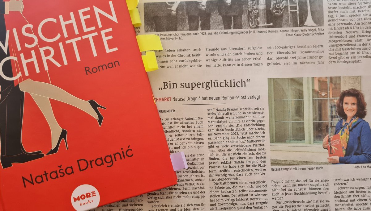 NatasaDragnic's tweet image. #Zwischenschritte &amp;amp; mein Weg zur Selbstverlegerin✨️
#selfpublishing #morebooks
#Neuerscheinung 
#buchempfehlung