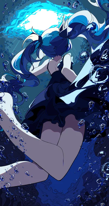深海少女 #初音ミク 
